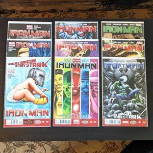 NEW Marvel Now! IRONMAN: The Secret Origin Of Tony Stark Series 009-017 2013